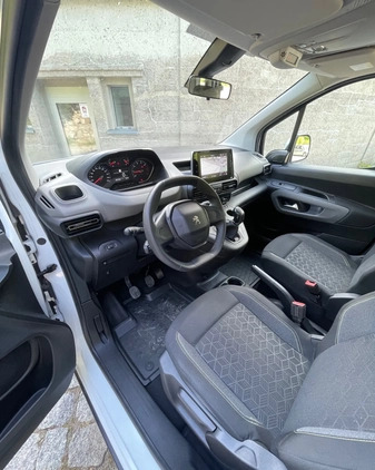 Peugeot Rifter cena 69900 przebieg: 95582, rok produkcji 2019 z Nysa małe 631